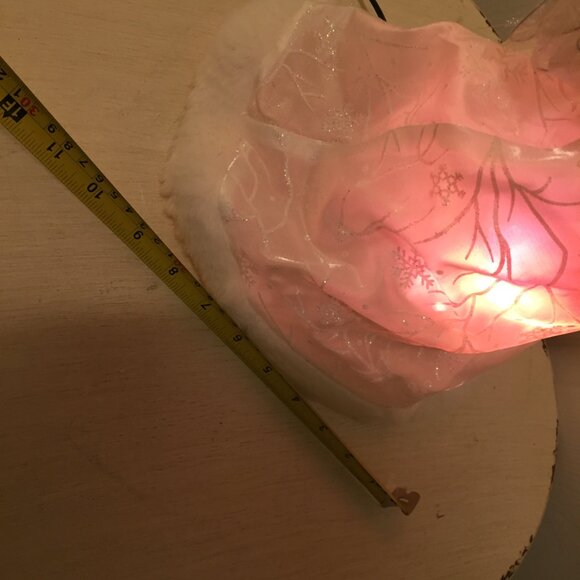 12" Target Fiber Optic Angel TREE TOPPER Color Changing Wings BEAUTIFUL & CLEAN! - Picture 7 of 12